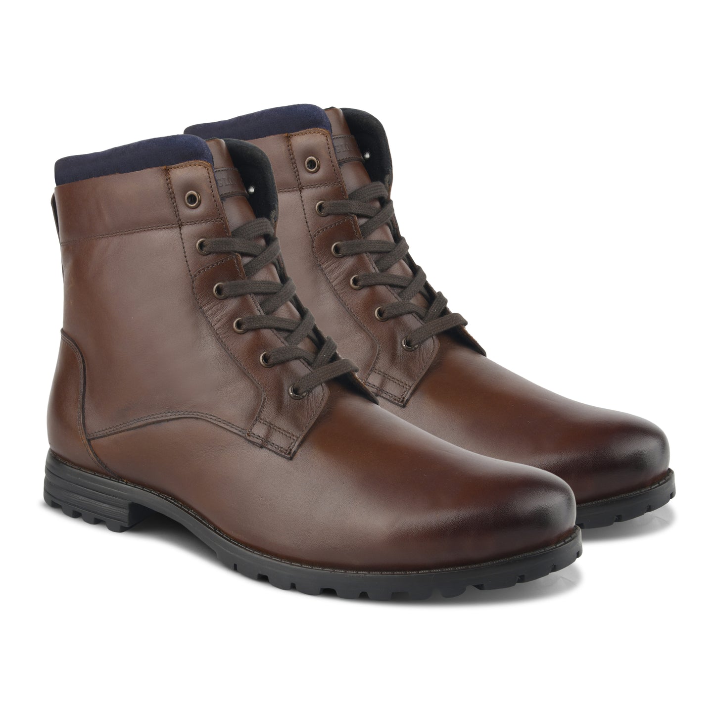 Men’s Burnished Leather Ankle Boots