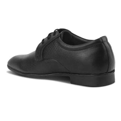 Men’s Modern Black Derby Shoes
