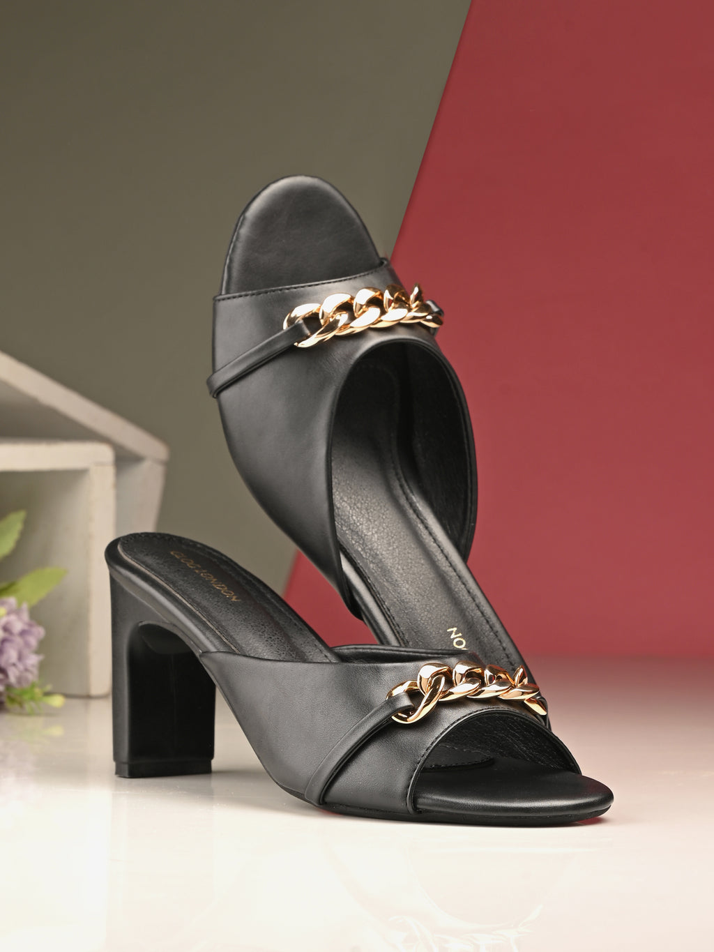 Women Beige Heels Sandals