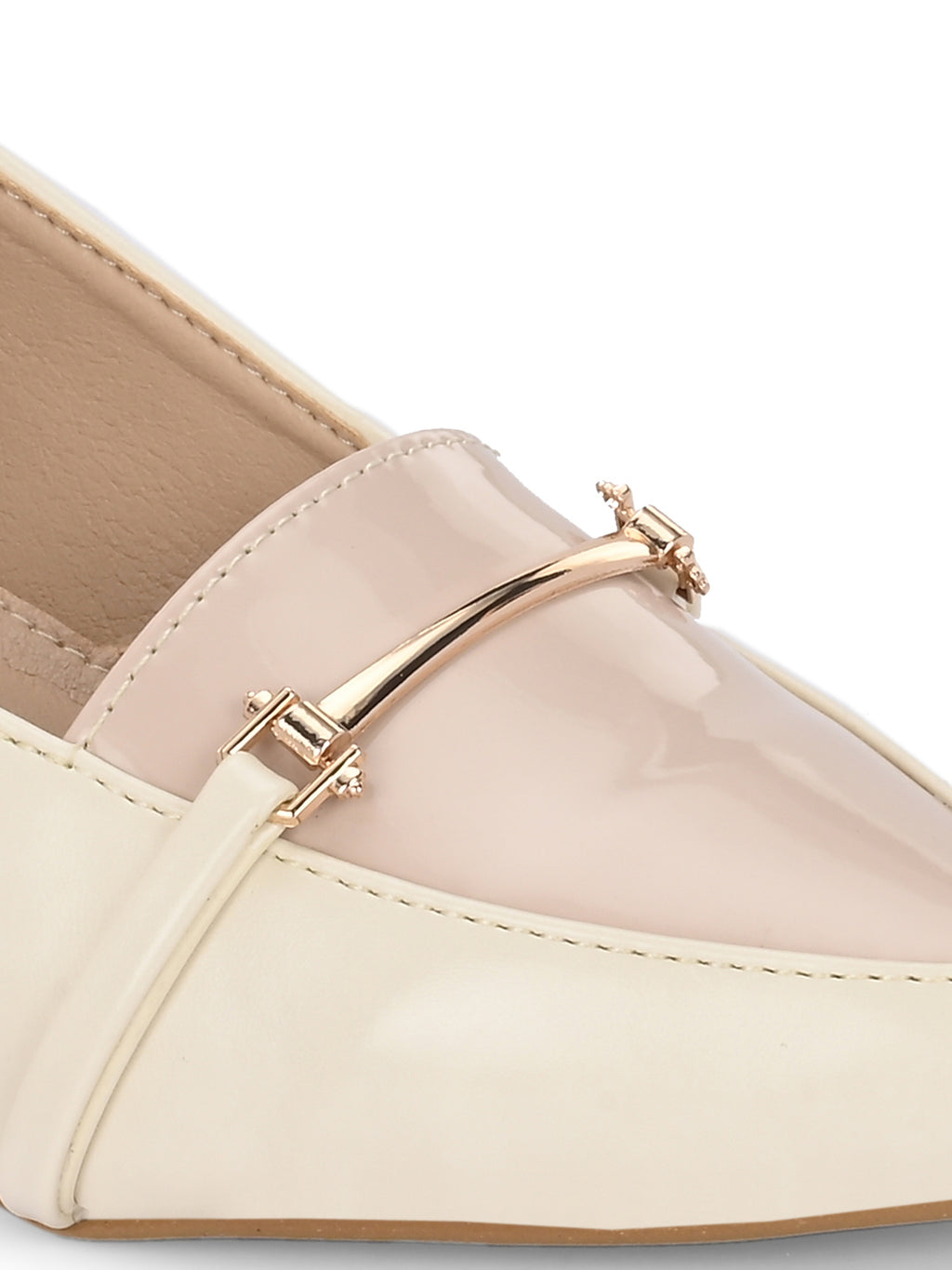 Women Off-White Block Pumps Heeled Sandals