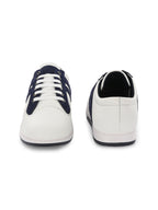 Men's White-Blue Sneakers Shoes
