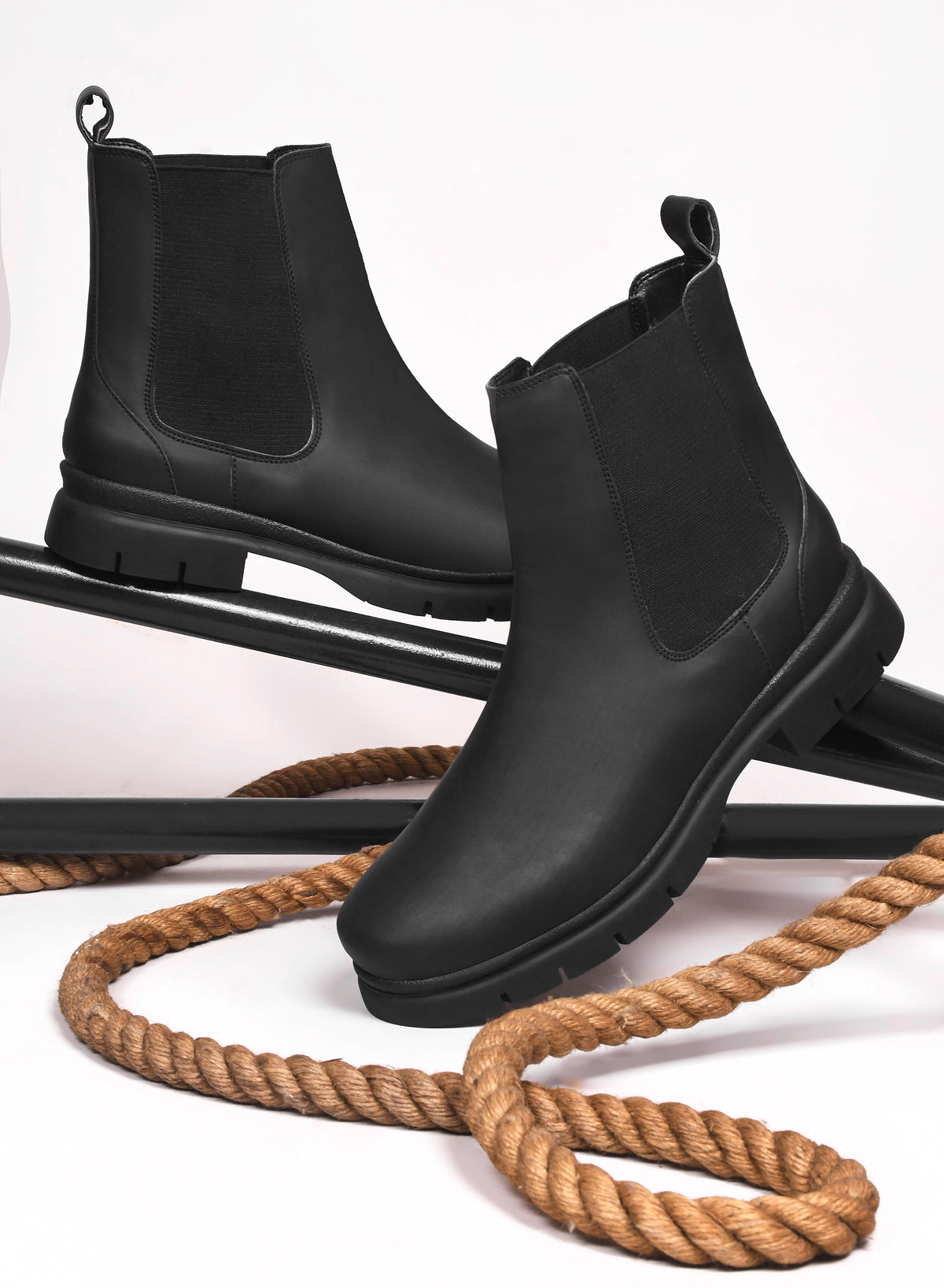Women Black Casual Boots