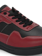 Men's Red-Black Sneakers Shoes