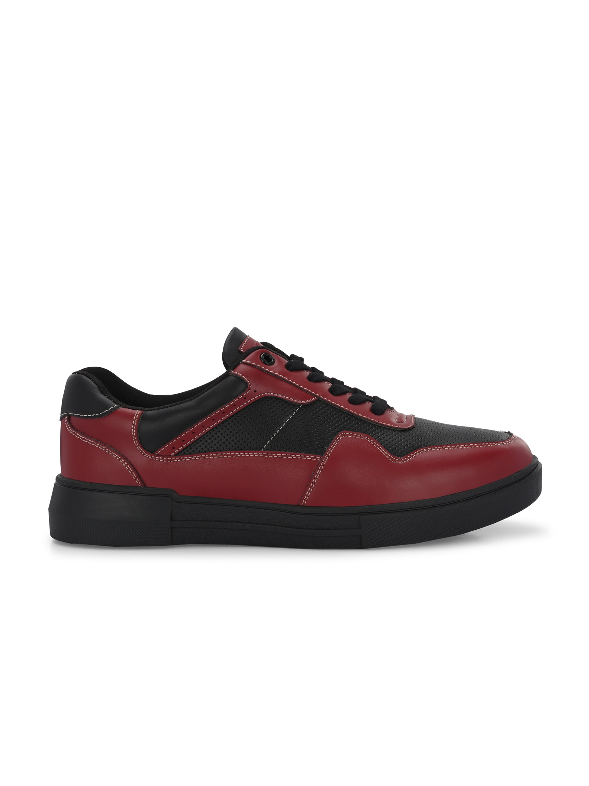 Men's Red-Black Sneakers Shoes