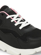 Women Black Casual Sneakers