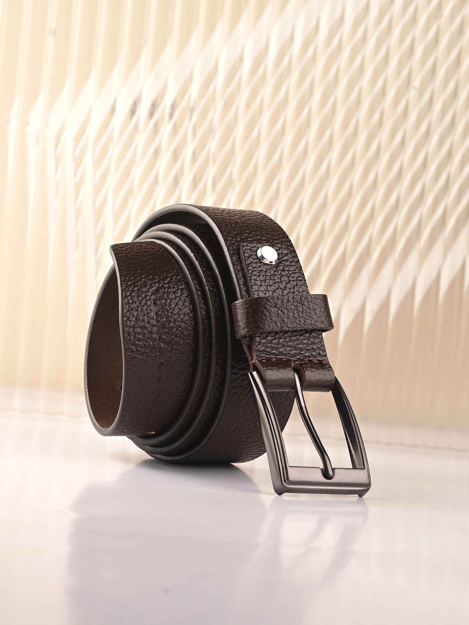 Black & Brown Leather Belts for Men's