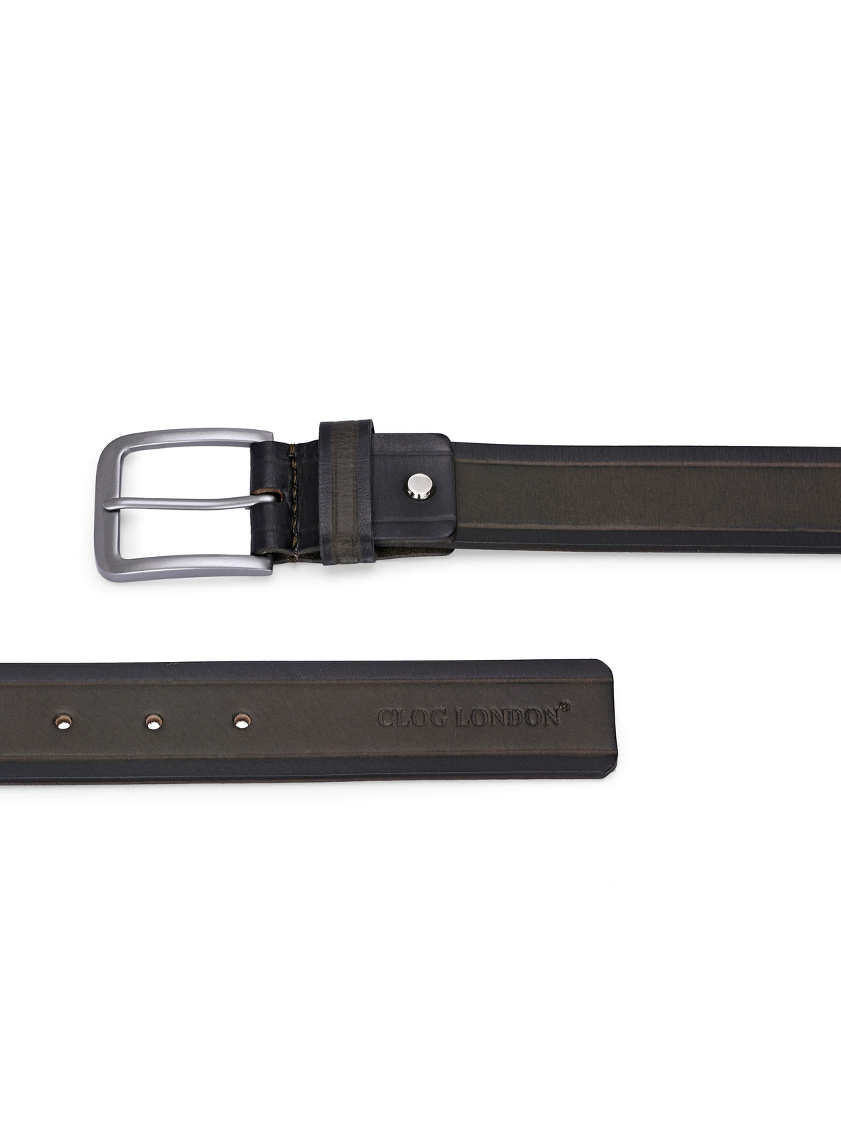 Buy Black Leather Casual Belts Online