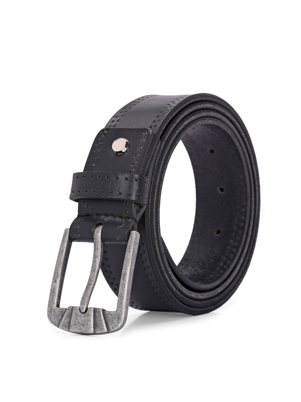Black & Tan Leather Belts for Men's
