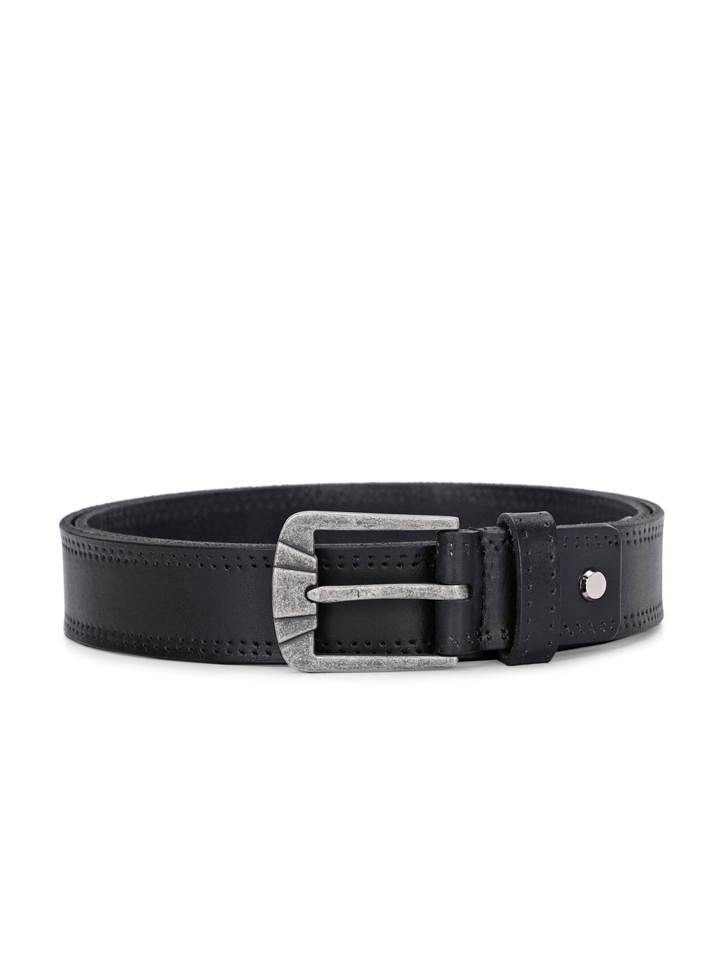 Black & Tan Leather Belts for Men's