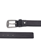 Black & Tan Leather Belts for Men's