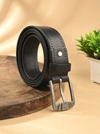 Black & Tan Leather Belts for Men's
