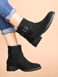 Women Black Casual Boots