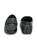 Men's Textured Leather Loafer Shoes