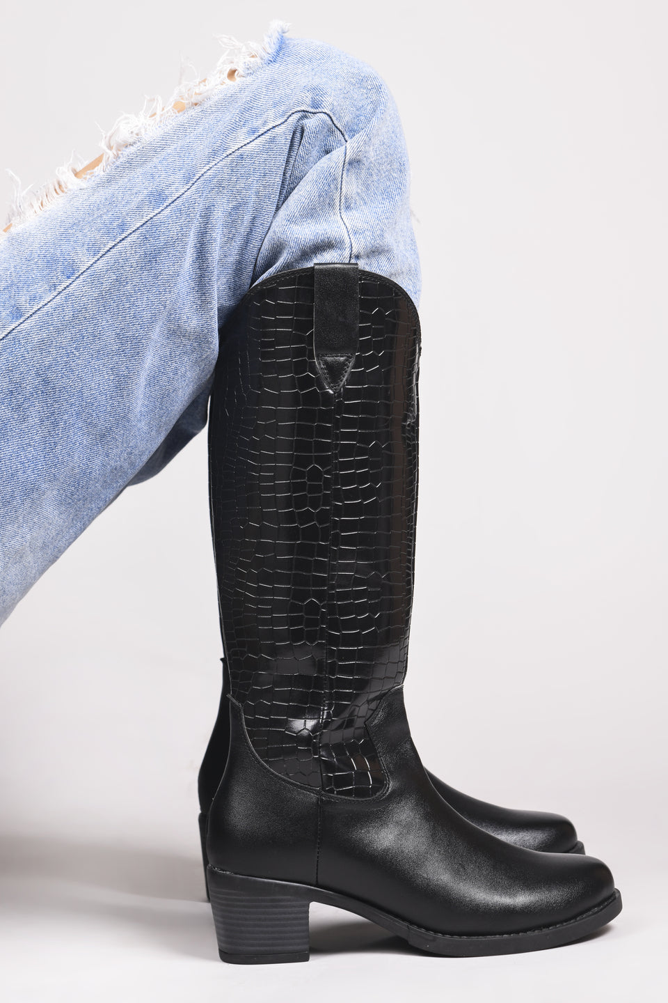 Women Brown Ankle Length Side Zipper Boots