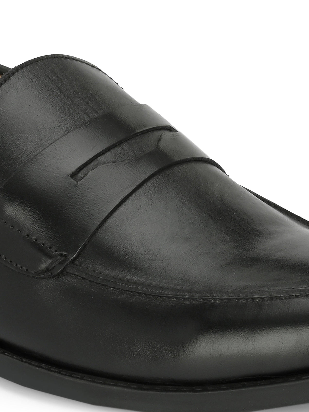 Men's Leather Penny Loafer Shoes
