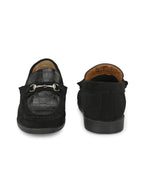 Men's Textured Leather Loafer Shoes