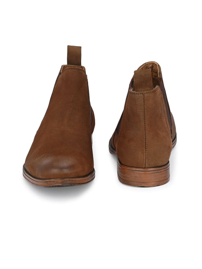 Genuine Leather Chelsea Shoes for Men