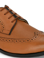 Men's Leather Formal Derby Shoes