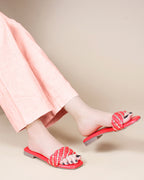 Buy Womens Red Flats and Sandals Online