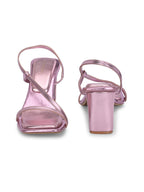 Women Purple Heels Sandals