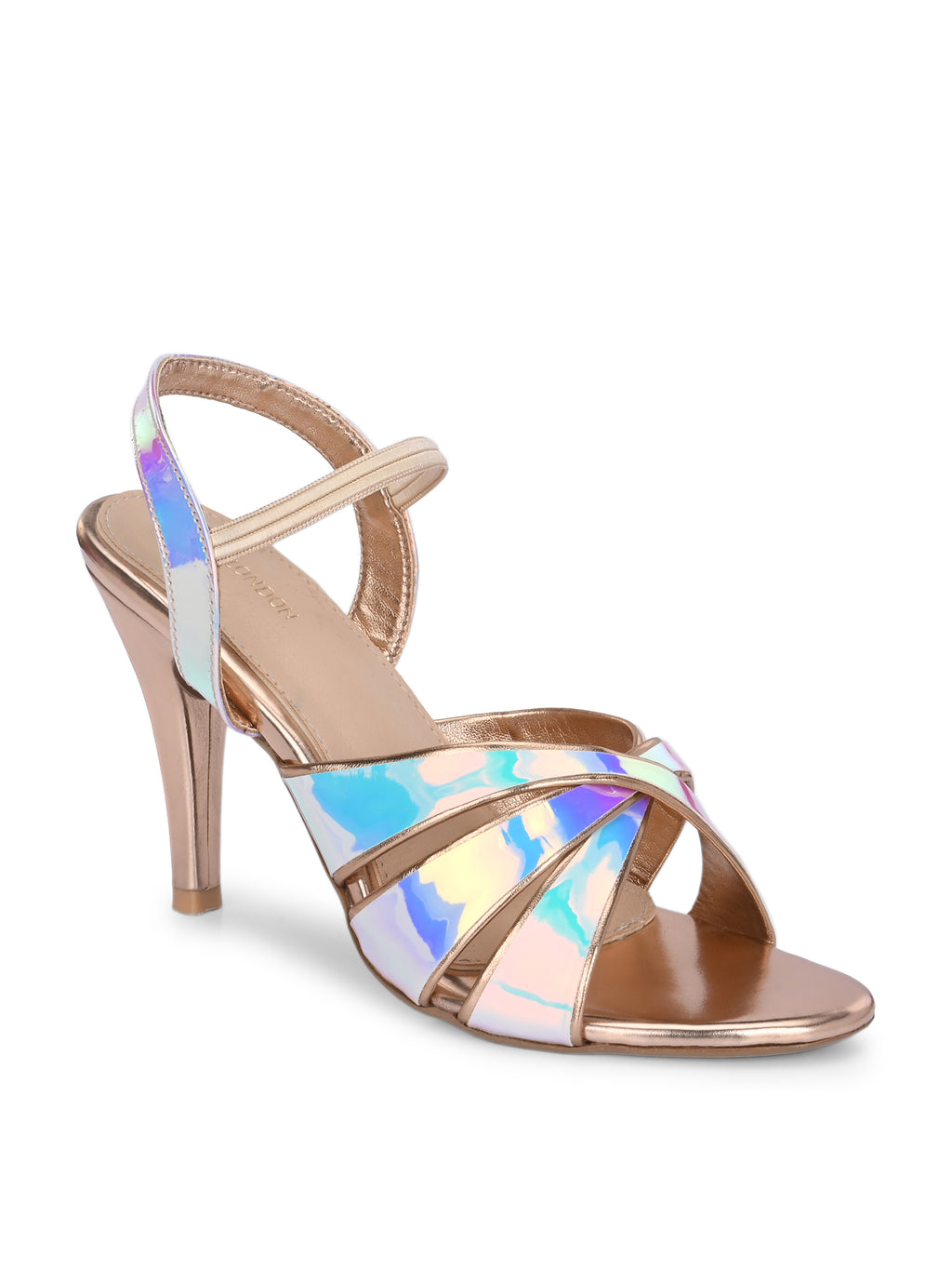 Women Multi Colour Heeled Sandals