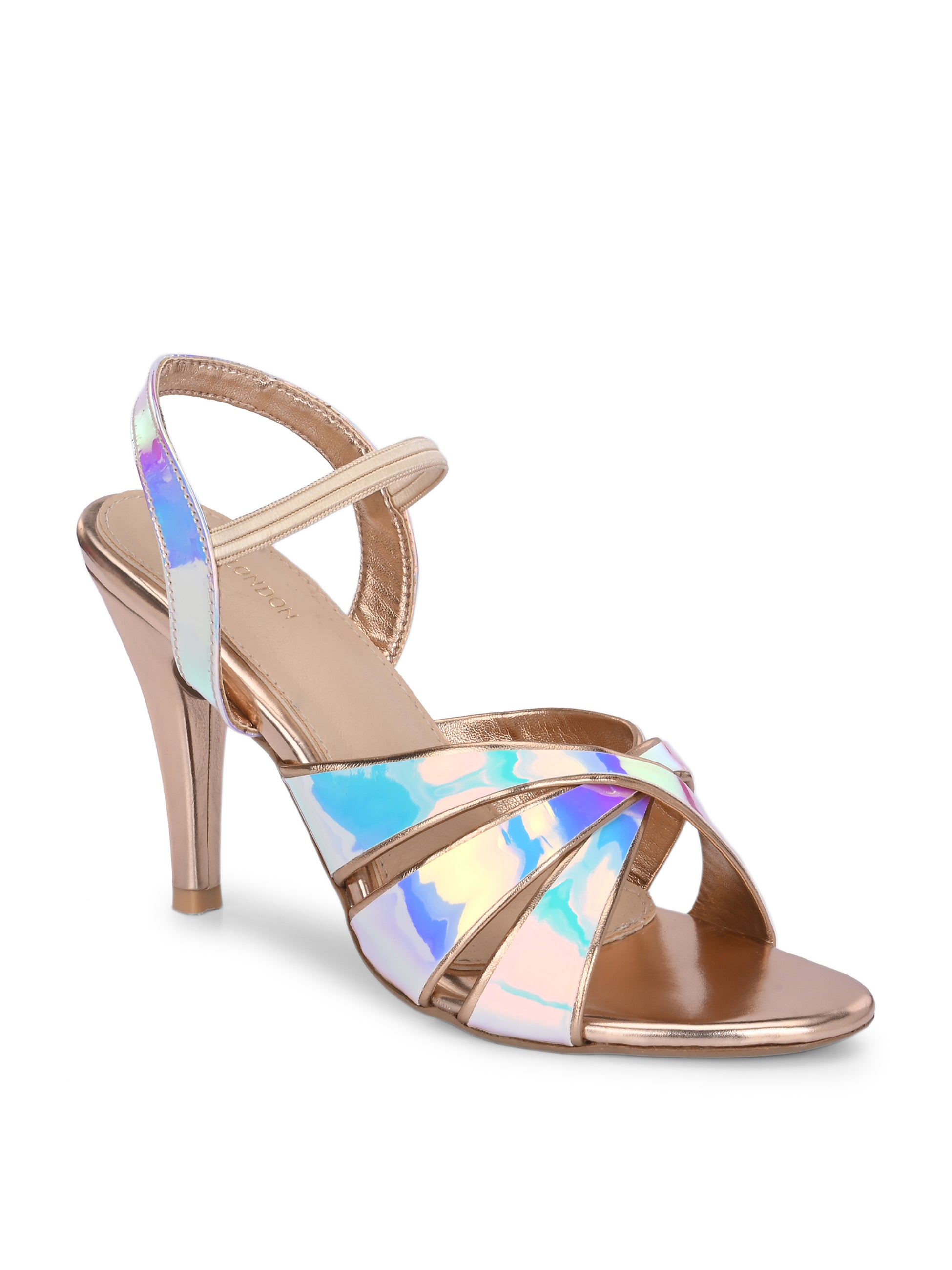 Women Multi Colour Heeled Sandals