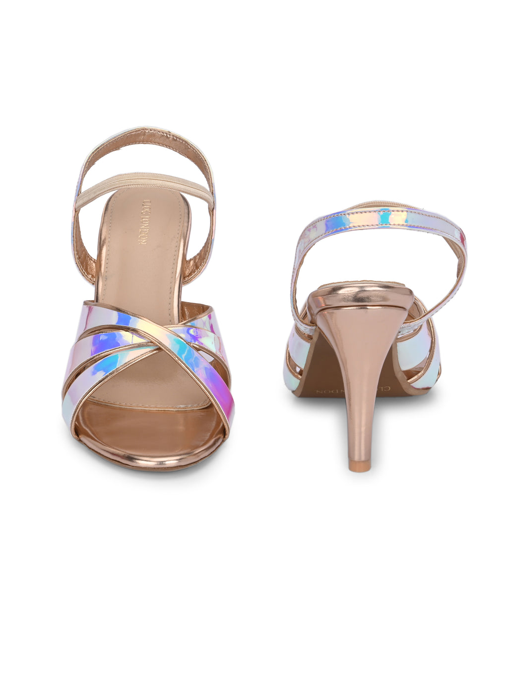 Women Multi Colour Heeled Sandals