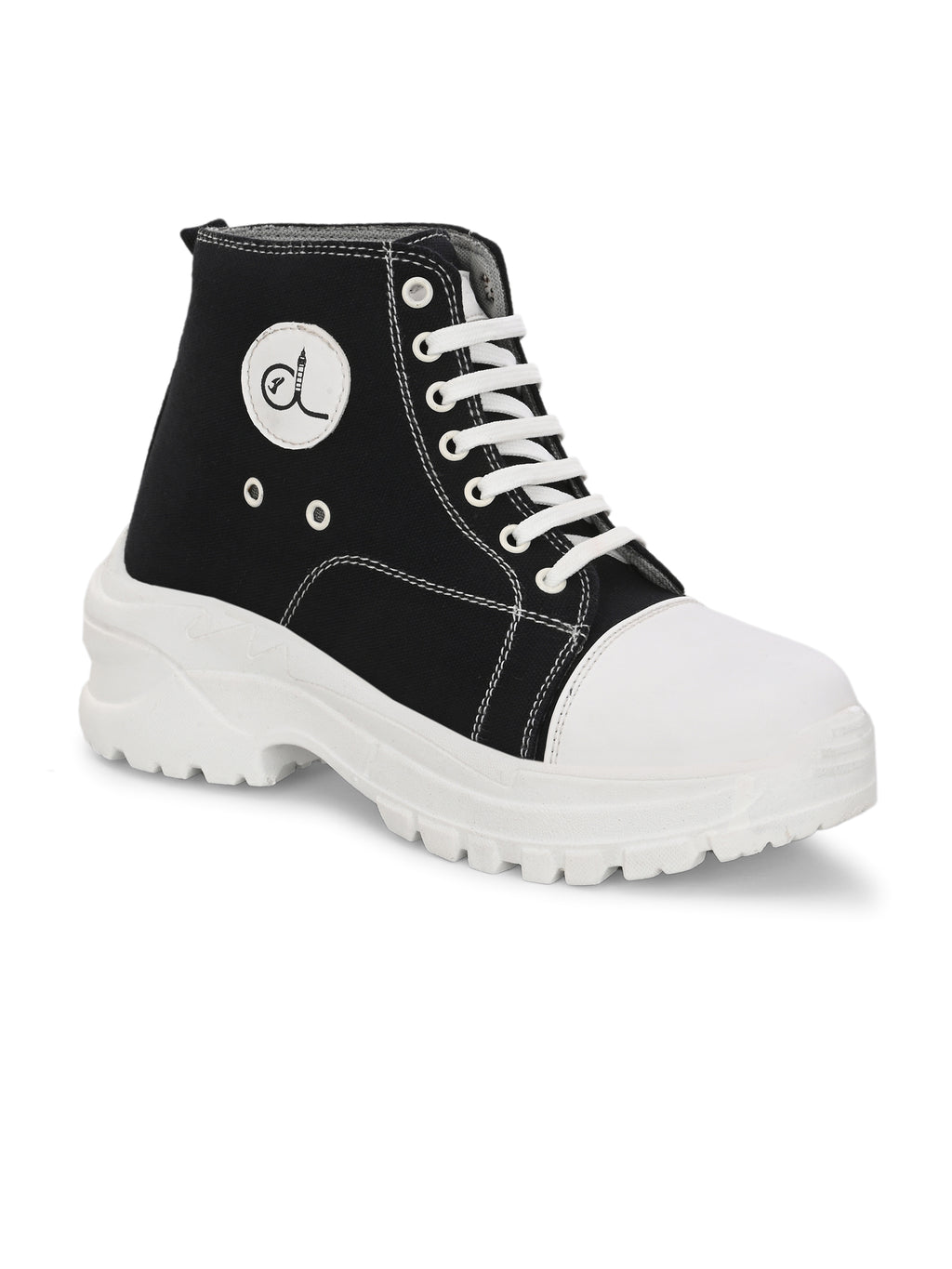 Women Blue & Black Casual Sneakers