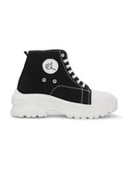Women Blue & Black Casual Sneakers