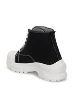 Women Blue & Black Casual Sneakers