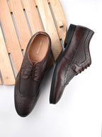 Men's Leather Formal Brogue Shoes