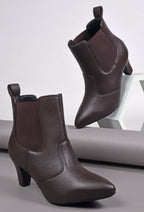 Women Brown Casual Boots