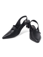 Women Beige Pumps Heeled Sandal with Adjustable Ankle Strap