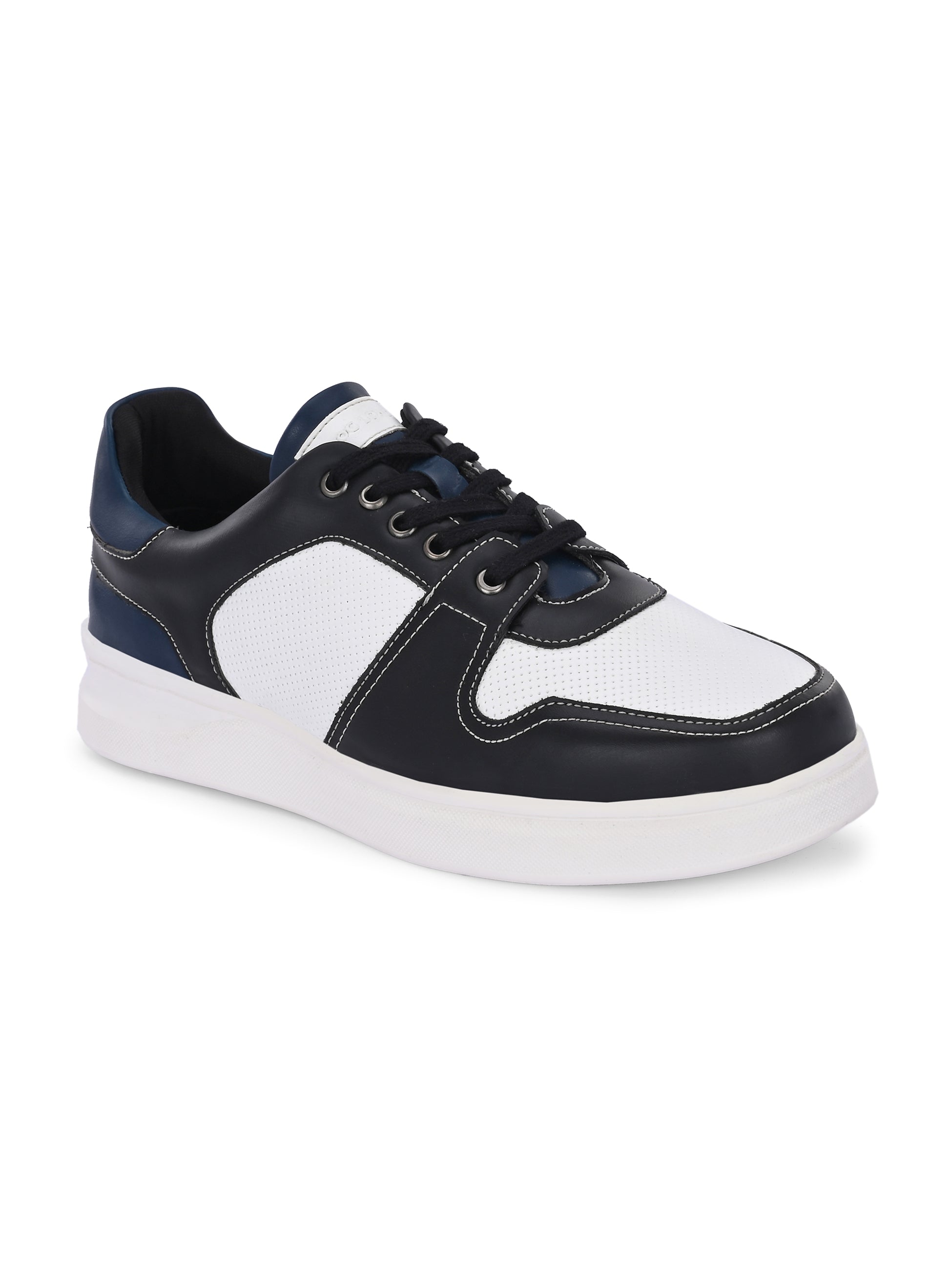 Men's Colourblocked Round Toe Sneakers Shoes