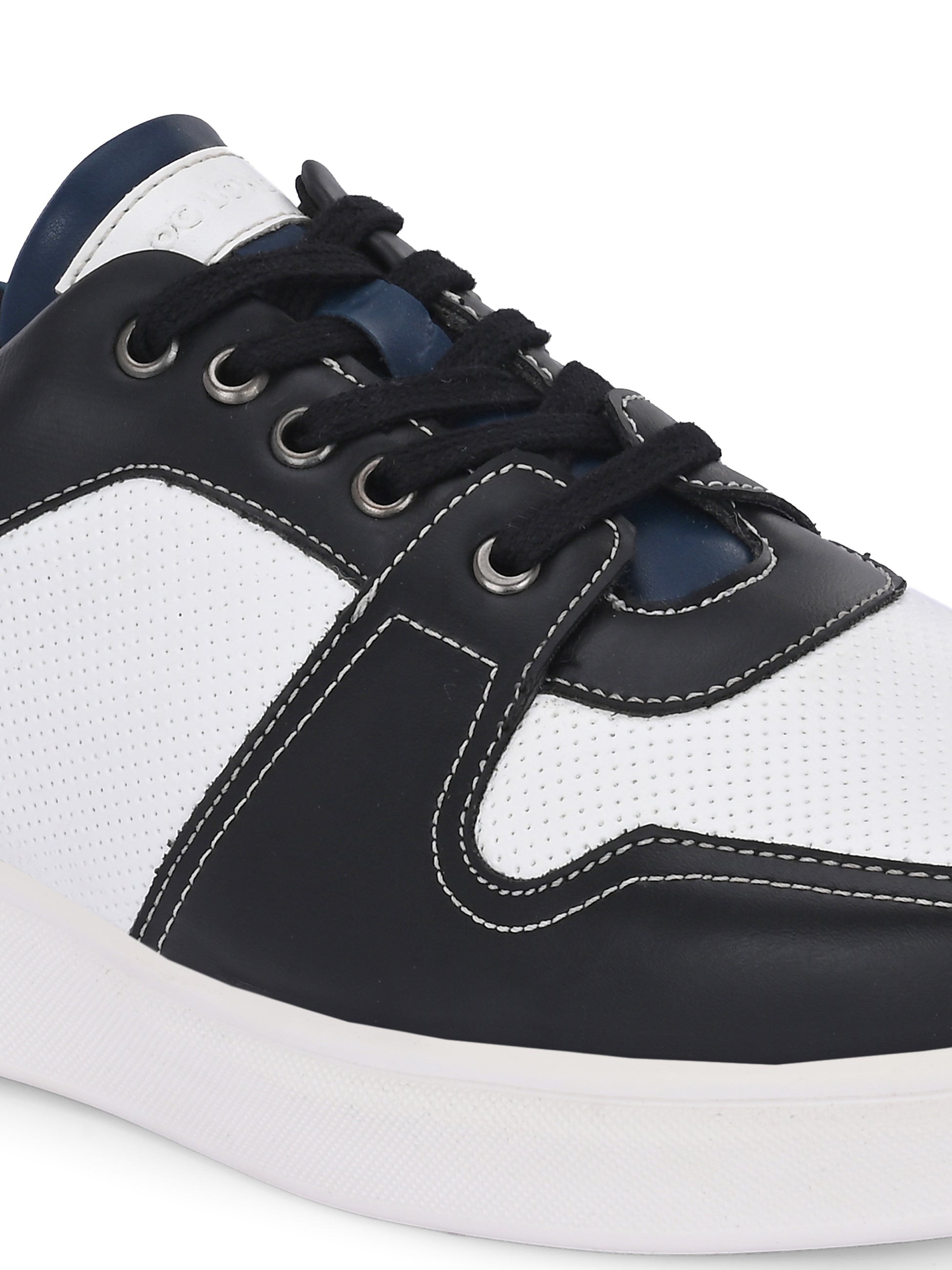 Men's Colourblocked Round Toe Sneakers Shoes