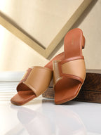 Women Tan Casual Sandals