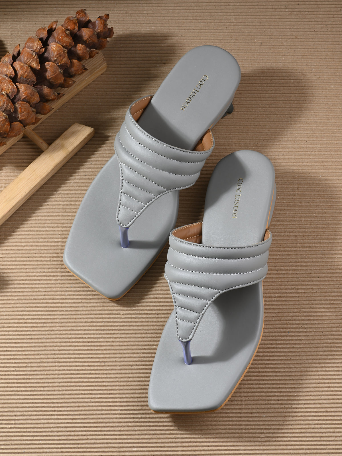 Women Grey Casual Flats