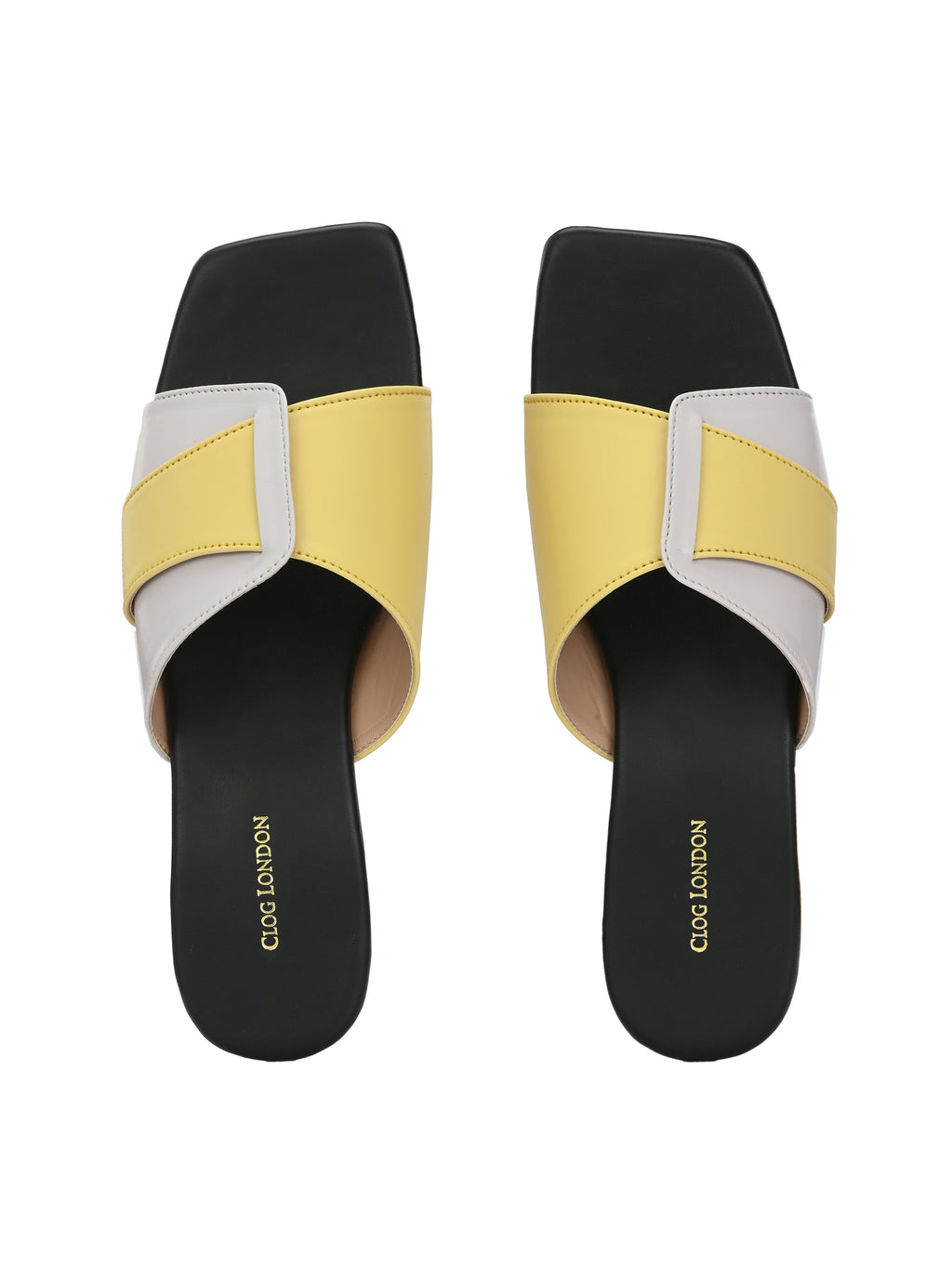 Women Brown White Casual Slip-On Flats