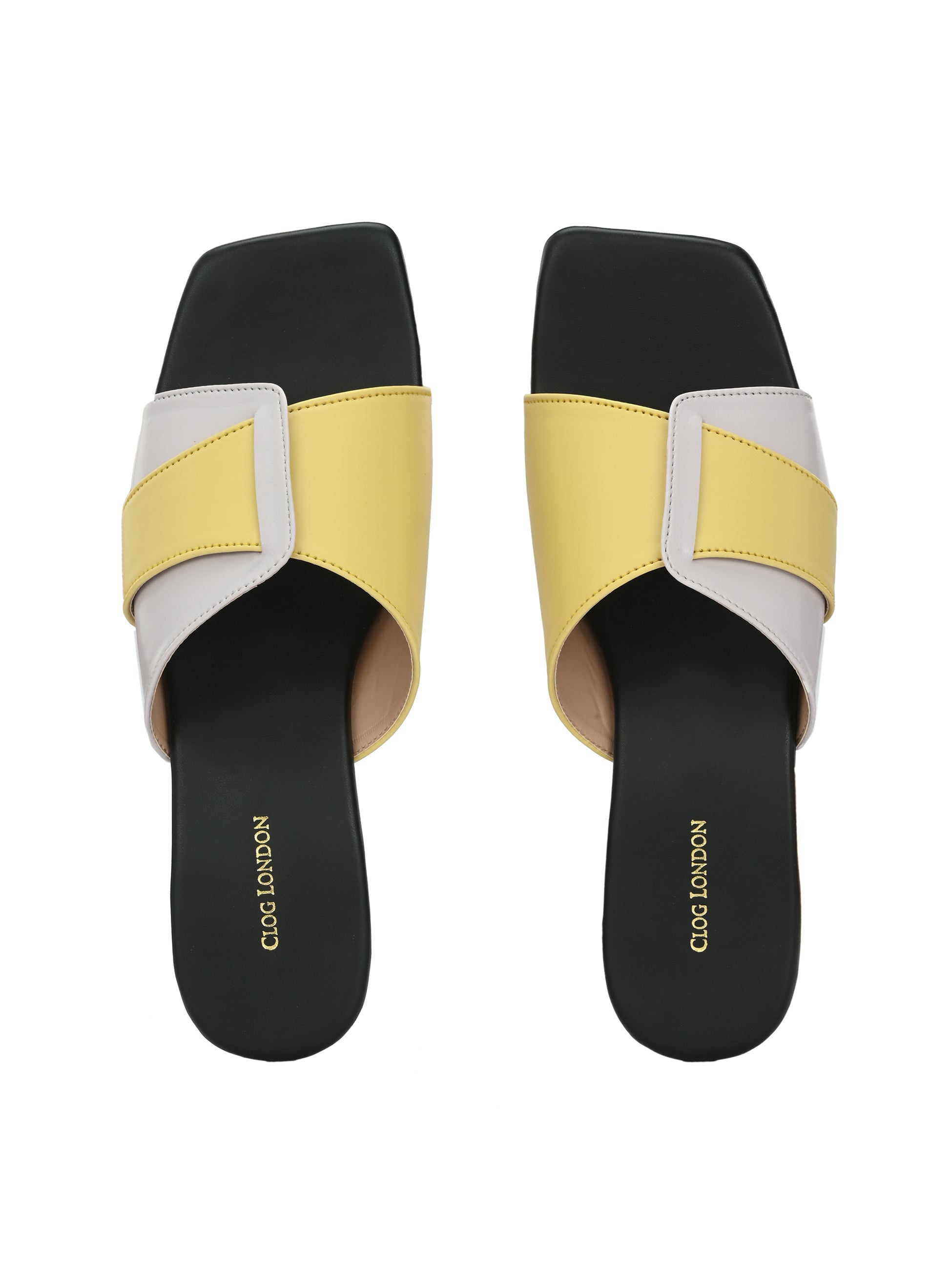 Women Brown White Casual Slip-On Flats