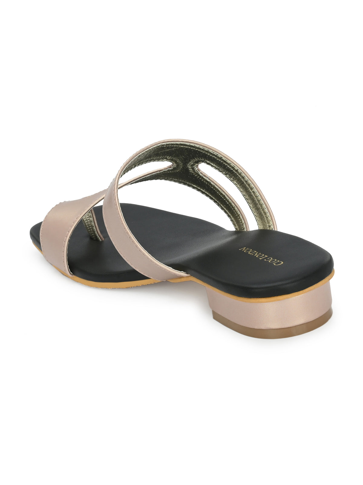 Women Rose Gold Flats