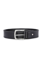 Men's Black Leather Belts for Casual