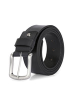 Men's Black Leather Belts for Casual