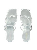 Women Gold  Slide Flats
