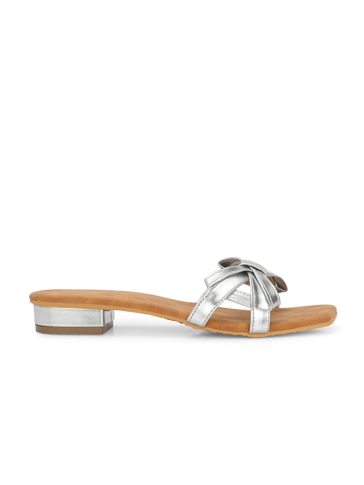 Women Copper Slip‑On Flats