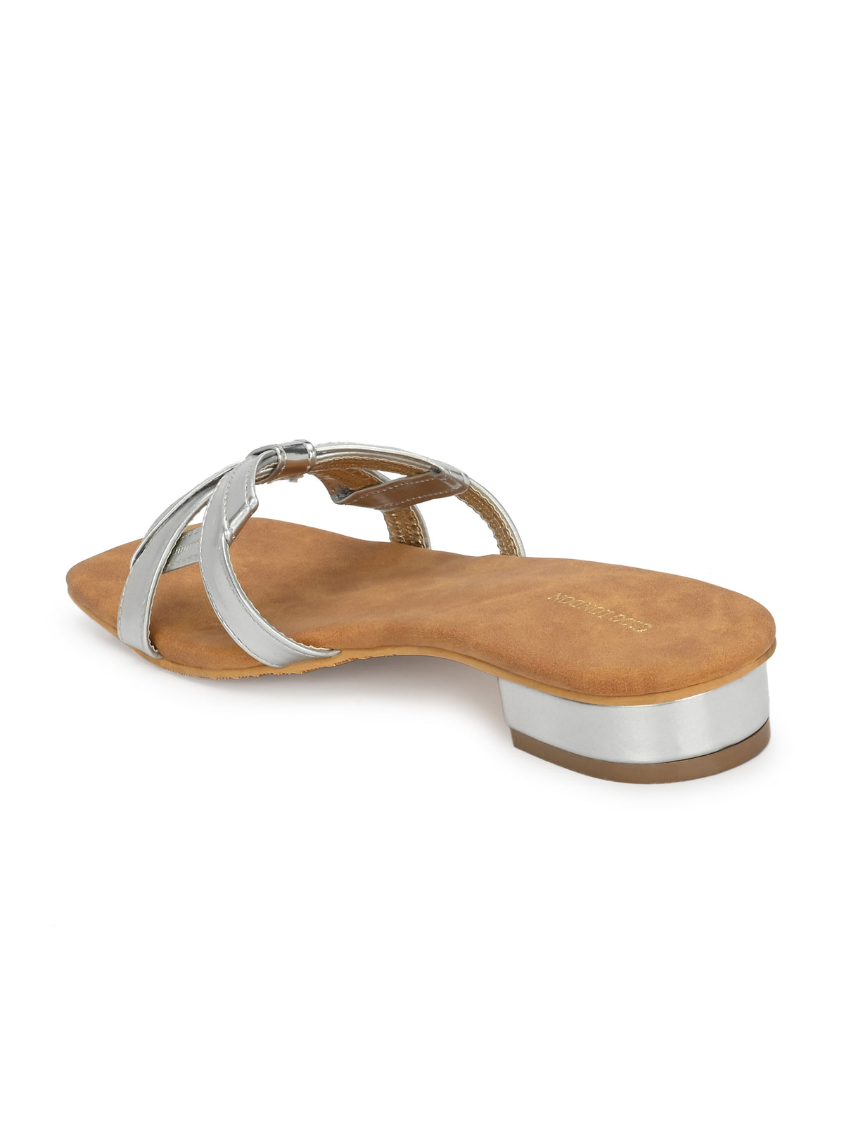 Women Copper Slip‑On Flats