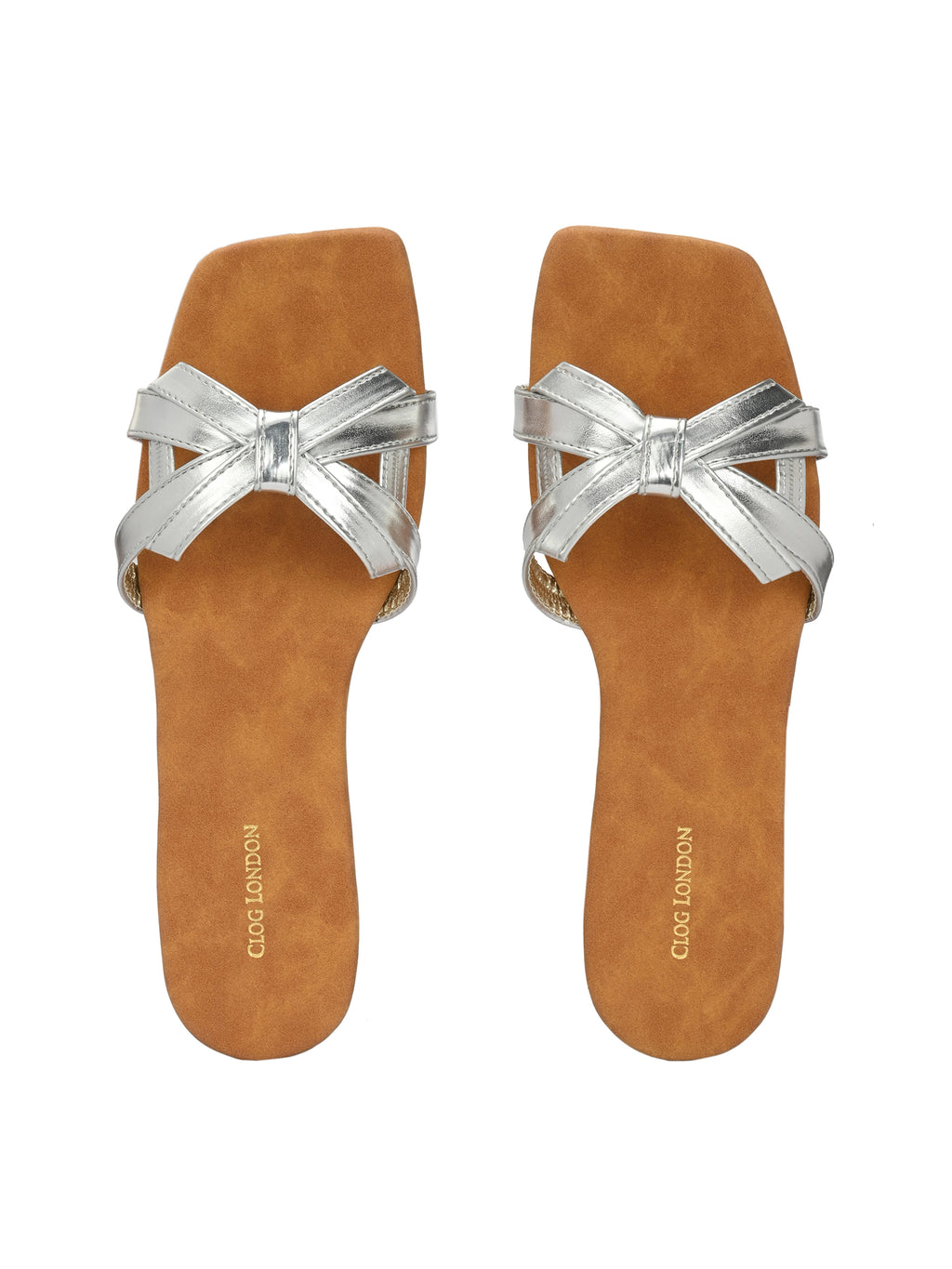 Women Copper Slip‑On Flats