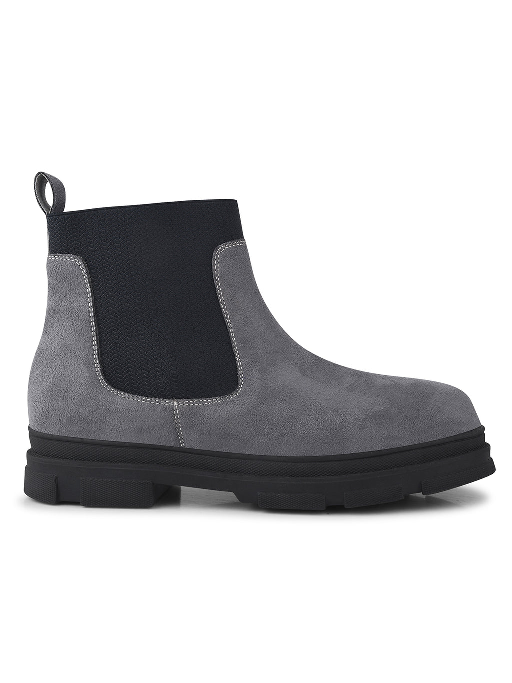 Women Black Block Heeled Boots