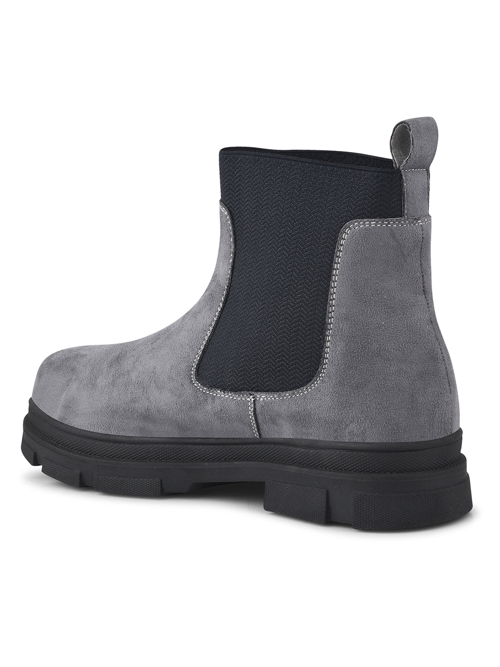 Women Black Block Heeled Boots