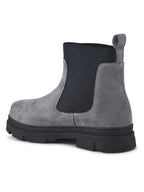 Women Black Block Heeled Boots