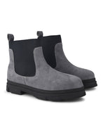 Women Black Block Heeled Boots